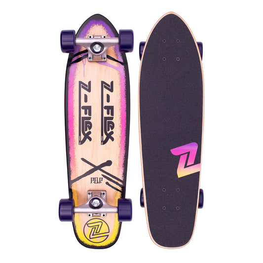 Z-Flex Skateboards P.O.P 27" Purple Fade