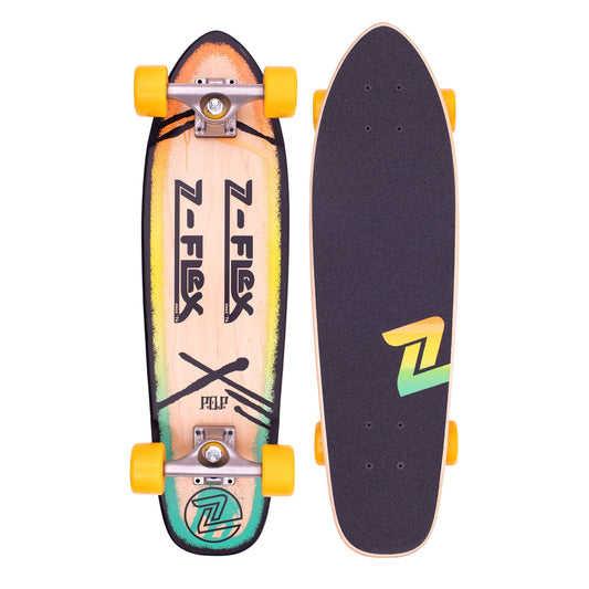 Z-Flex Skateboards P.O.P 27" Rasta