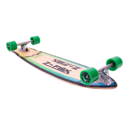 Z-Flex Skateboards P.O.P 39" Blue Fade