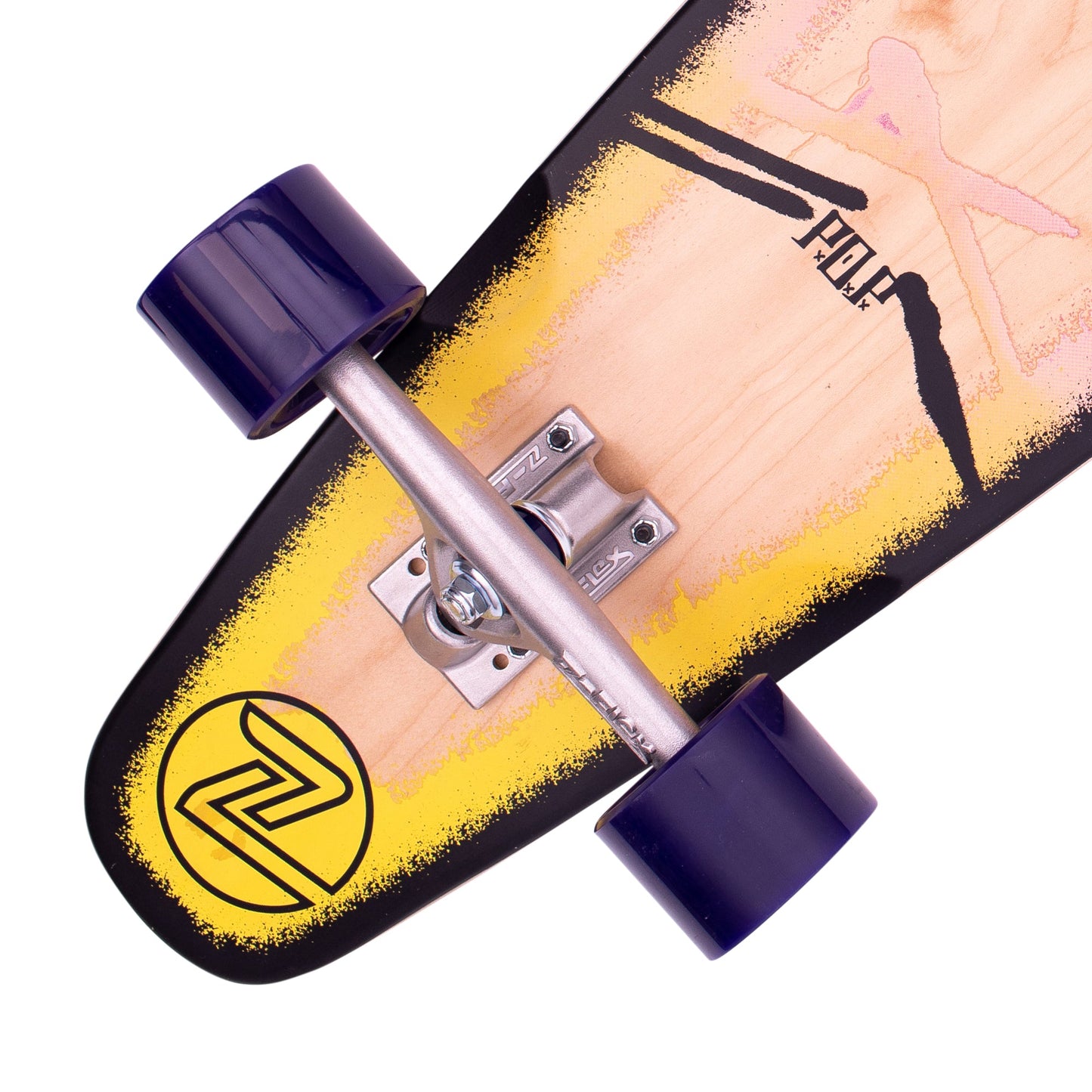 Z-Flex Skateboards P.O.P 39" Purple Fade