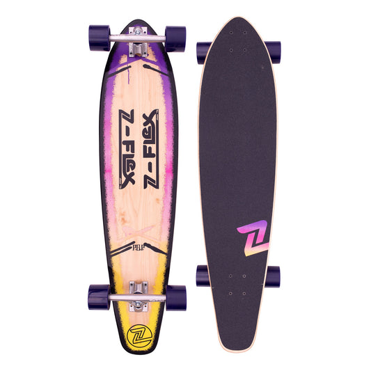 Z-Flex Skateboards P.O.P 39" Purple Fade