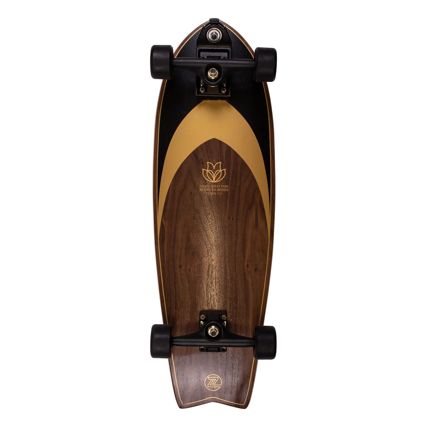 Z-Flex Skateboards Ruins to Roses Surfskate Fish
