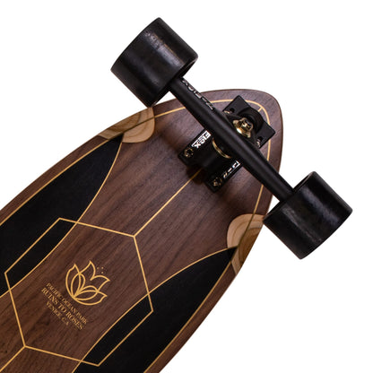 Z-Flex Skateboards Ruins to Roses Roundtail