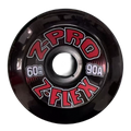 Z Flex Z Pro 60Mm 90A Wheels Black Red
