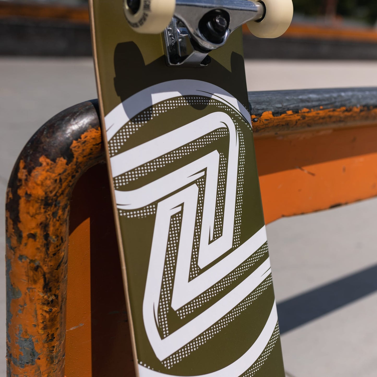 Z-Flex Skateboards Logo Gold 7.8