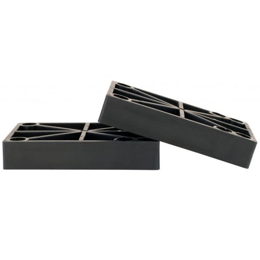 Z-Flex Skateboards Riser Pads 14mm Set of 2 for Longboards, Cruisers, Old School