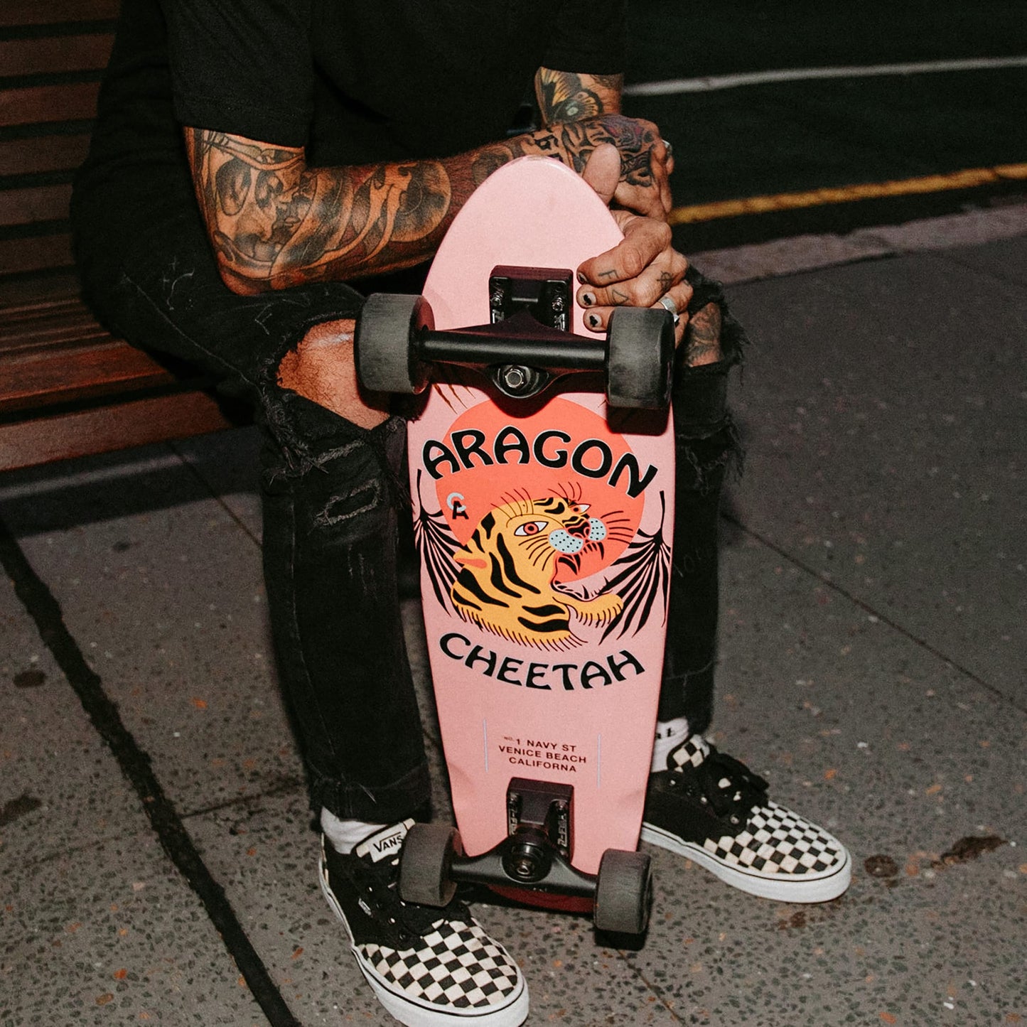 Z-Flex Skateboards Aragon Cheetah 27" Cruiser