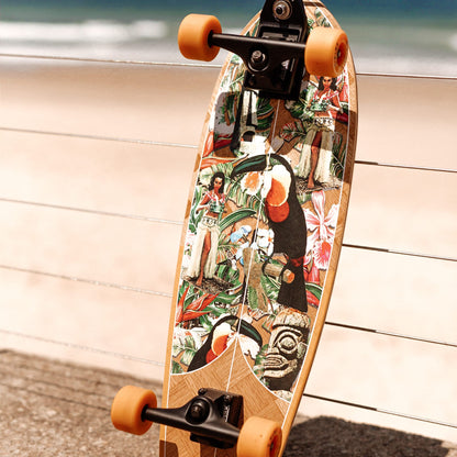 Z-Flex Skateboards Banana Train Surfskate Fish