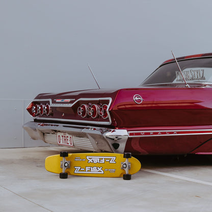 Z-Flex Skateboards Metal Flake Gold 29" Cruiser