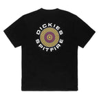 Spitfire X Dickes Tee Black A865T Skateboard T Shirt