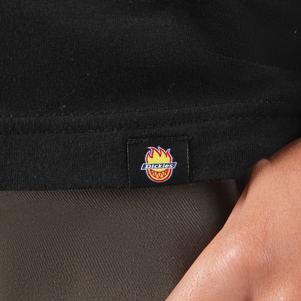Spitfire X Dickes Tee Black A865T Skateboard T Shirt