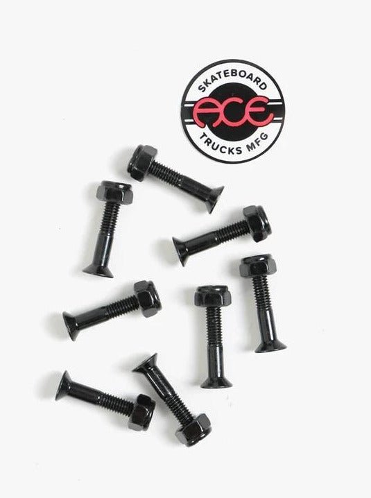 Ace Trucks Bolts 1 25 Inch Black Allen Key Hardware