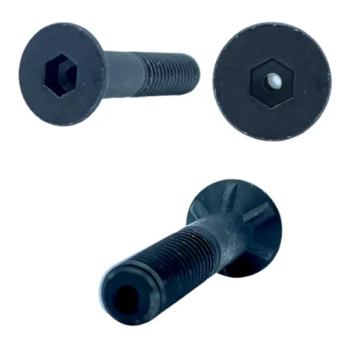 Ace Trucks Af1 Hollow Bolts 1 W Grippers Black Allen Key Hardware