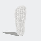 Adidas Originals Shoes Adilette Slides White Black White Slip On Sandals Unisex