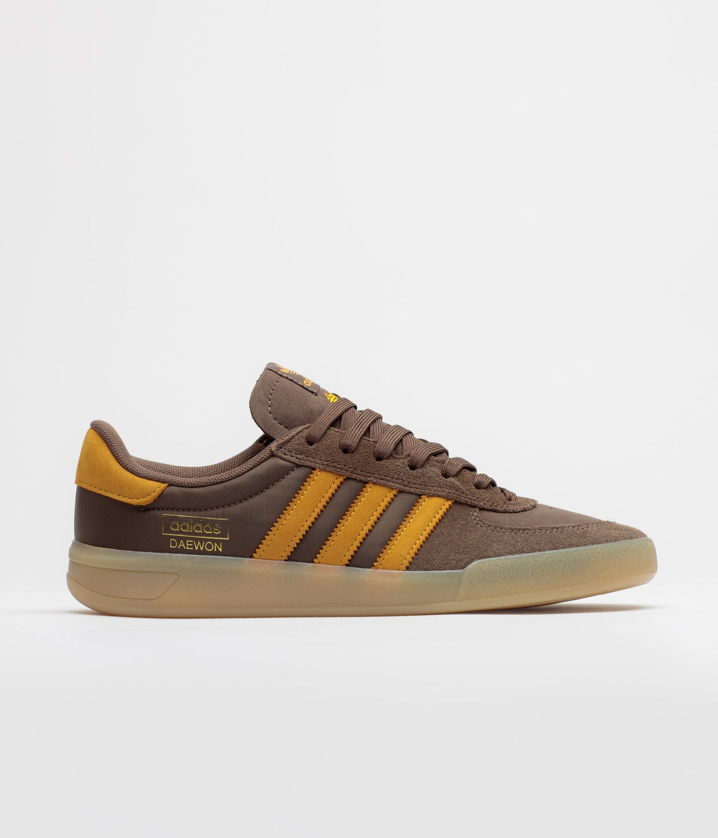 Adidas Glenburn Daewon Song Skate Shoes Earth Strata / Crew Yellow / Gum