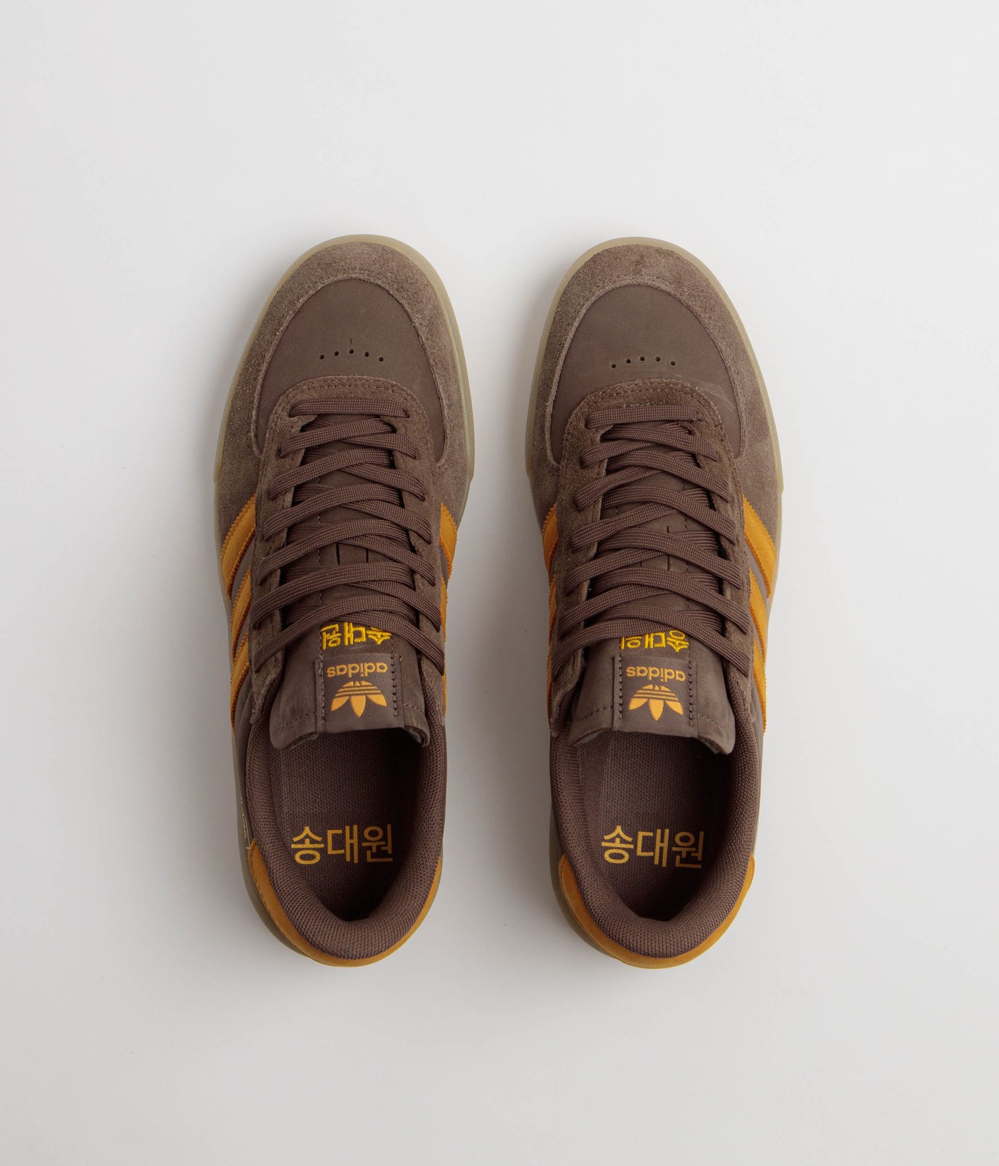 Adidas Glenburn Daewon Song Skate Shoes Earth Strata / Crew Yellow / Gum