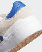 Adidas Shoes Busenitz Vulc Ii White Royal Blue Gold Us Size Skateboard Sneakers