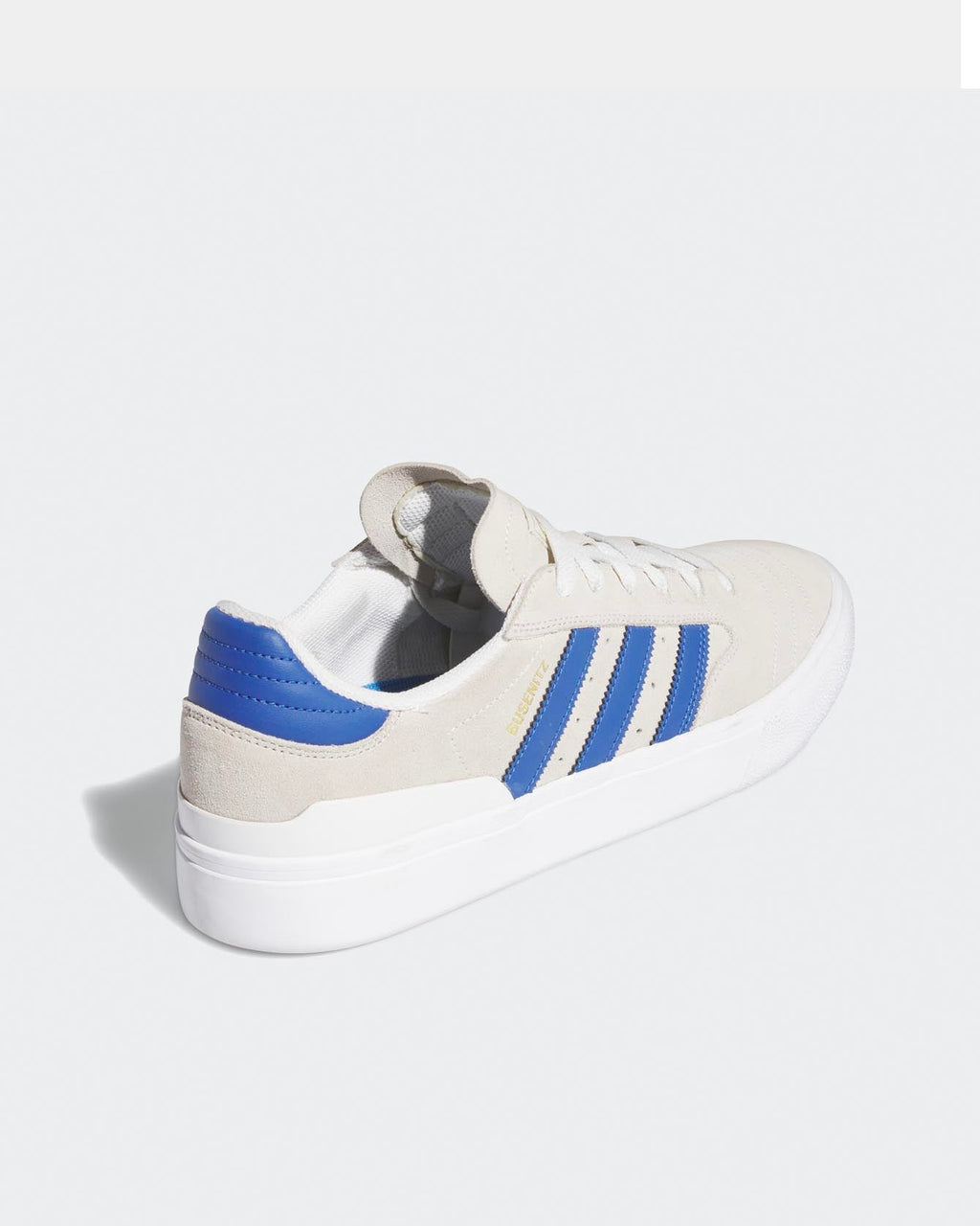 Adidas Shoes Busenitz Vulc Ii White Royal Blue Gold Us Size Skateboard Sneakers