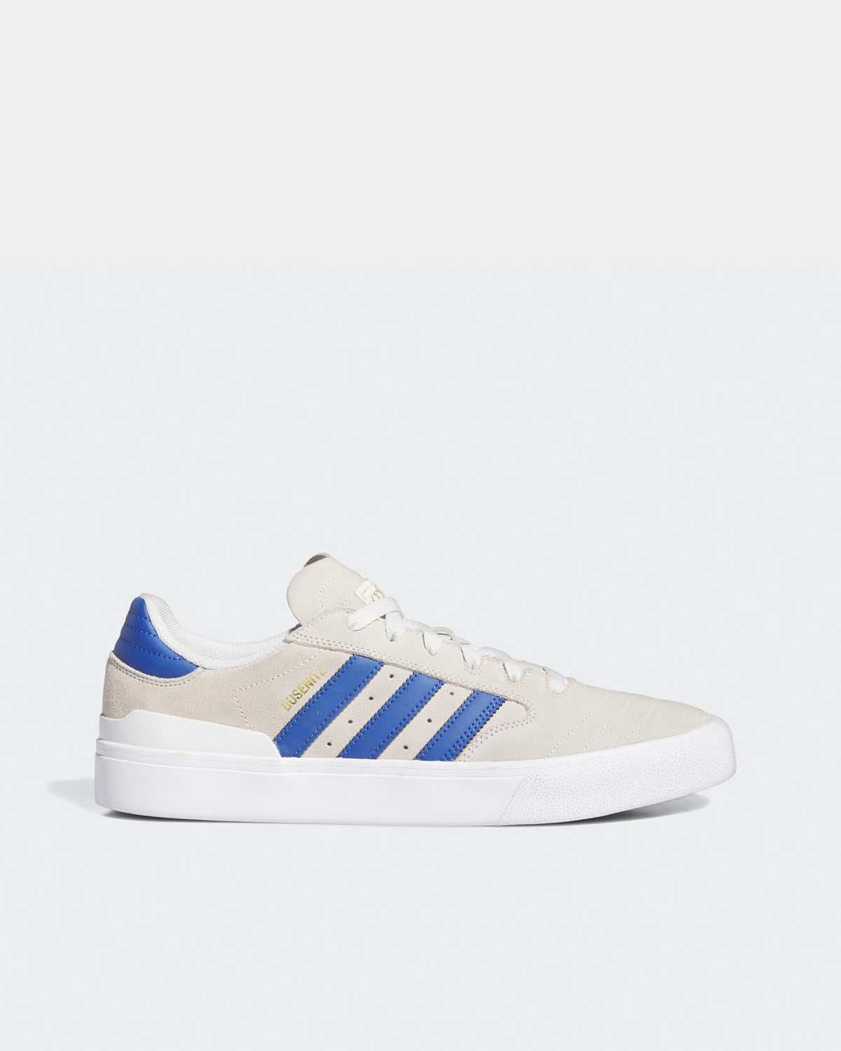 Adidas Shoes Busenitz Vulc Ii White Royal Blue Gold Us Size Skateboard Sneakers