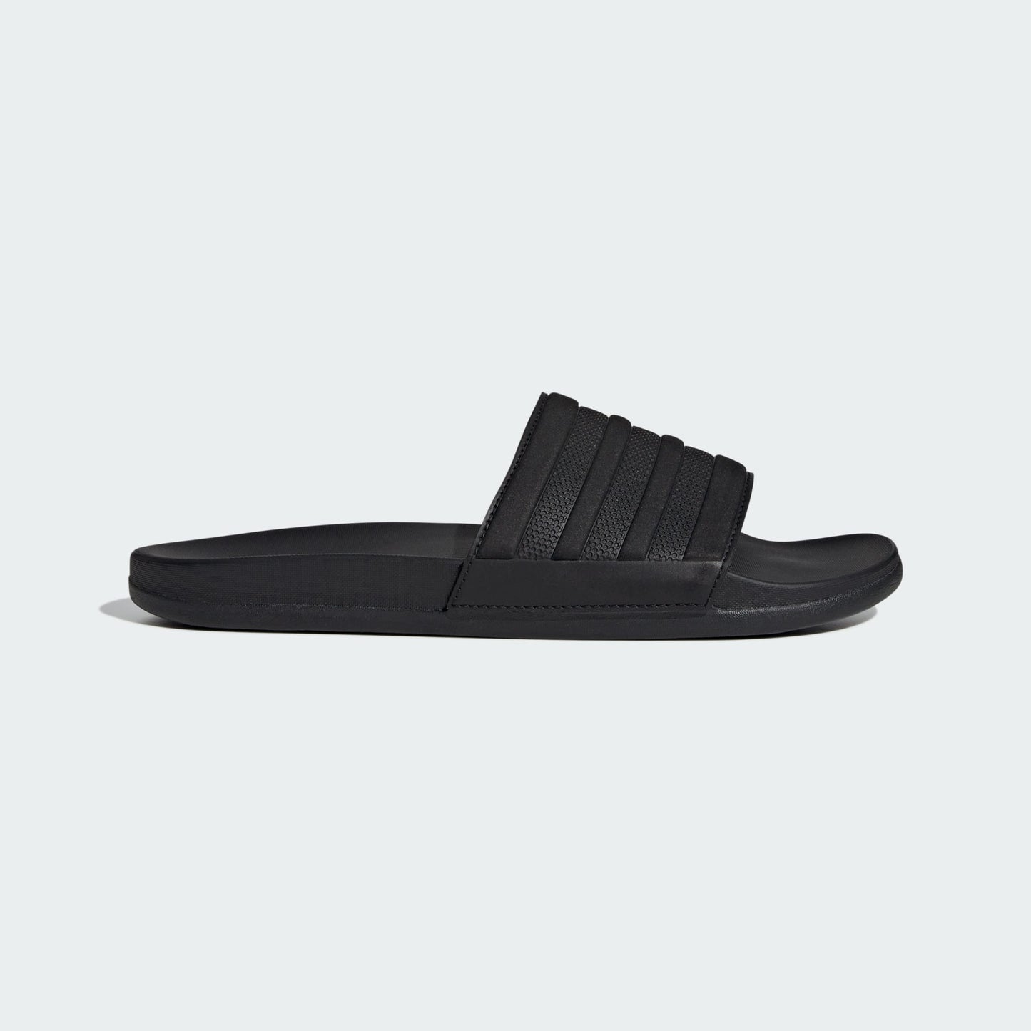 Adilette Comfort Slides Core Black / Core Black Slip On Sandals Unisex Shoes