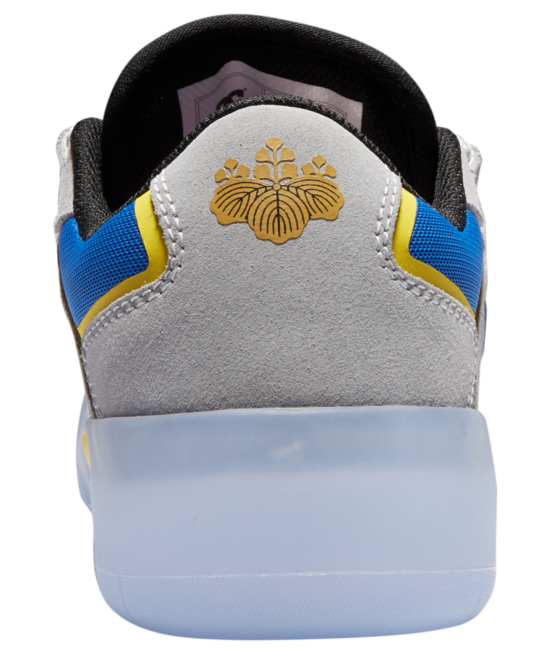 Dc Shoes Metric X Hongo Grey Blue Yellow Limited Edition Skate Sneakers