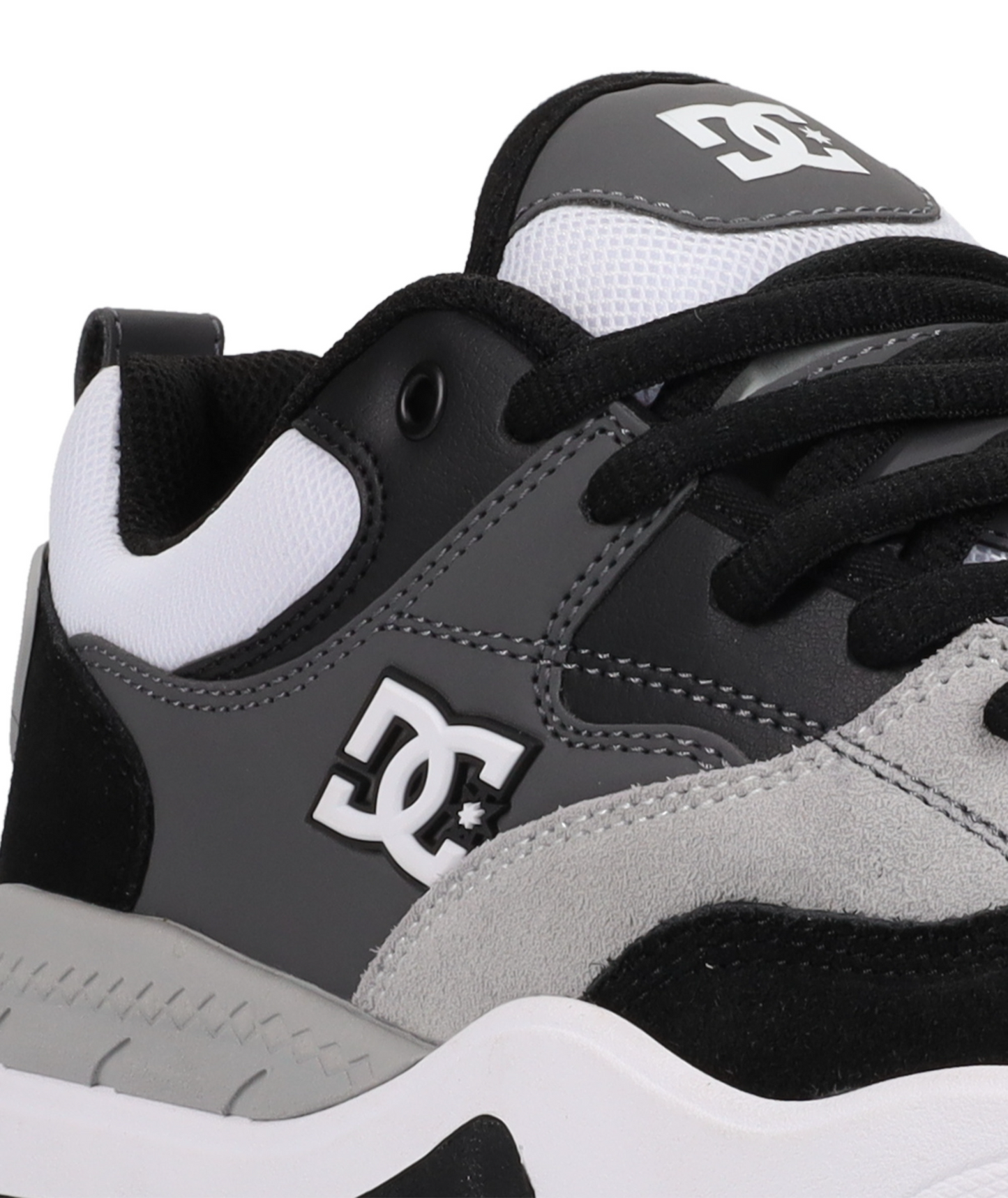 DC Shoes Ascend S Black Grey White US SIZE Skate Sneakers