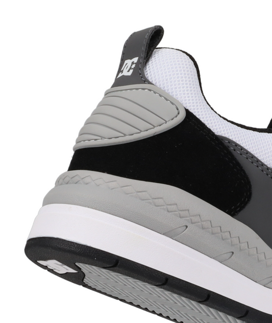 DC Shoes Ascend S Black Grey White US SIZE Skate Sneakers