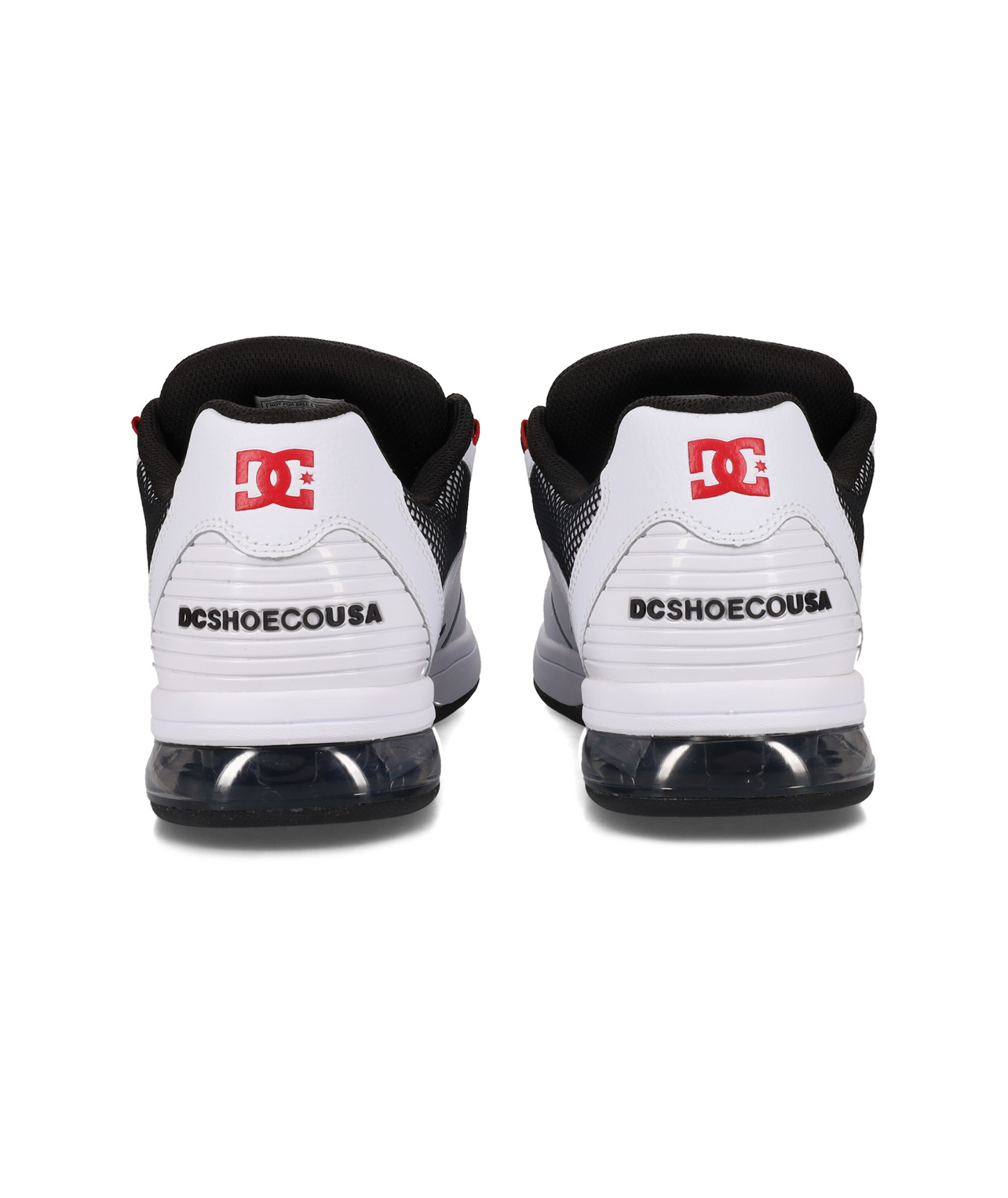 DC Shoes Versatile White Black Red US SIZE Skate Sneakers