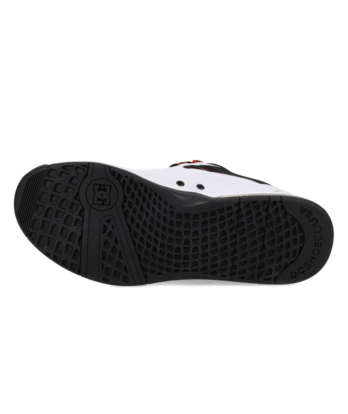 DC Shoes Versatile White Black Red US SIZE Skate Sneakers