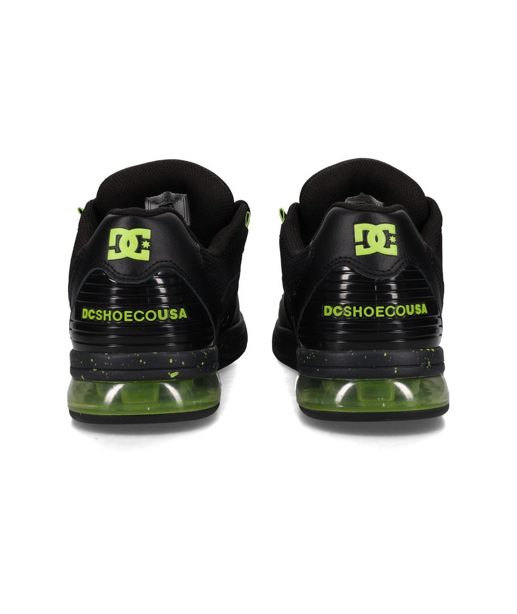 Dc Shoes Versatile Le Black Lime Us Size Skate Sneakers
