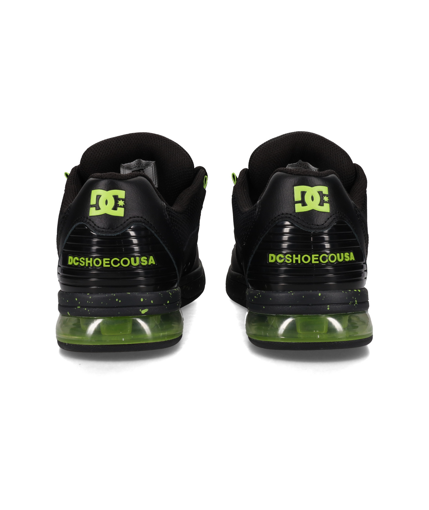 DC Shoes Versatile LE Black Lime US SIZE Skate Sneakers