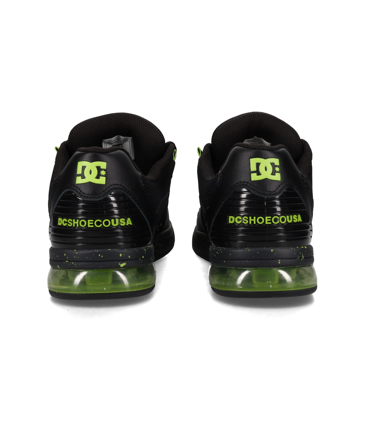 Dc Shoes Versatile Le Black Lime Us Size Skate Sneakers