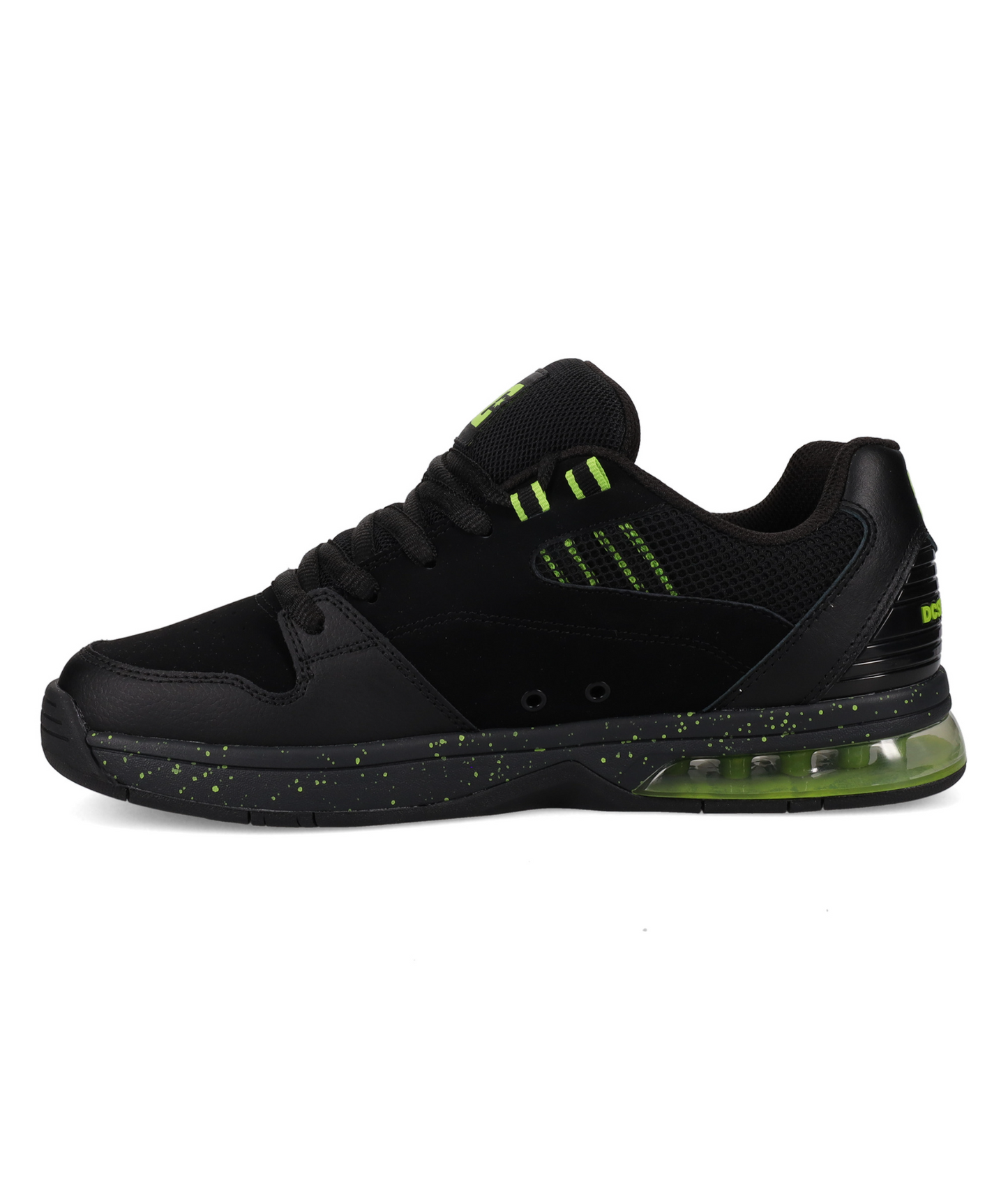 DC Shoes Versatile LE Black Lime US SIZE Skate Sneakers