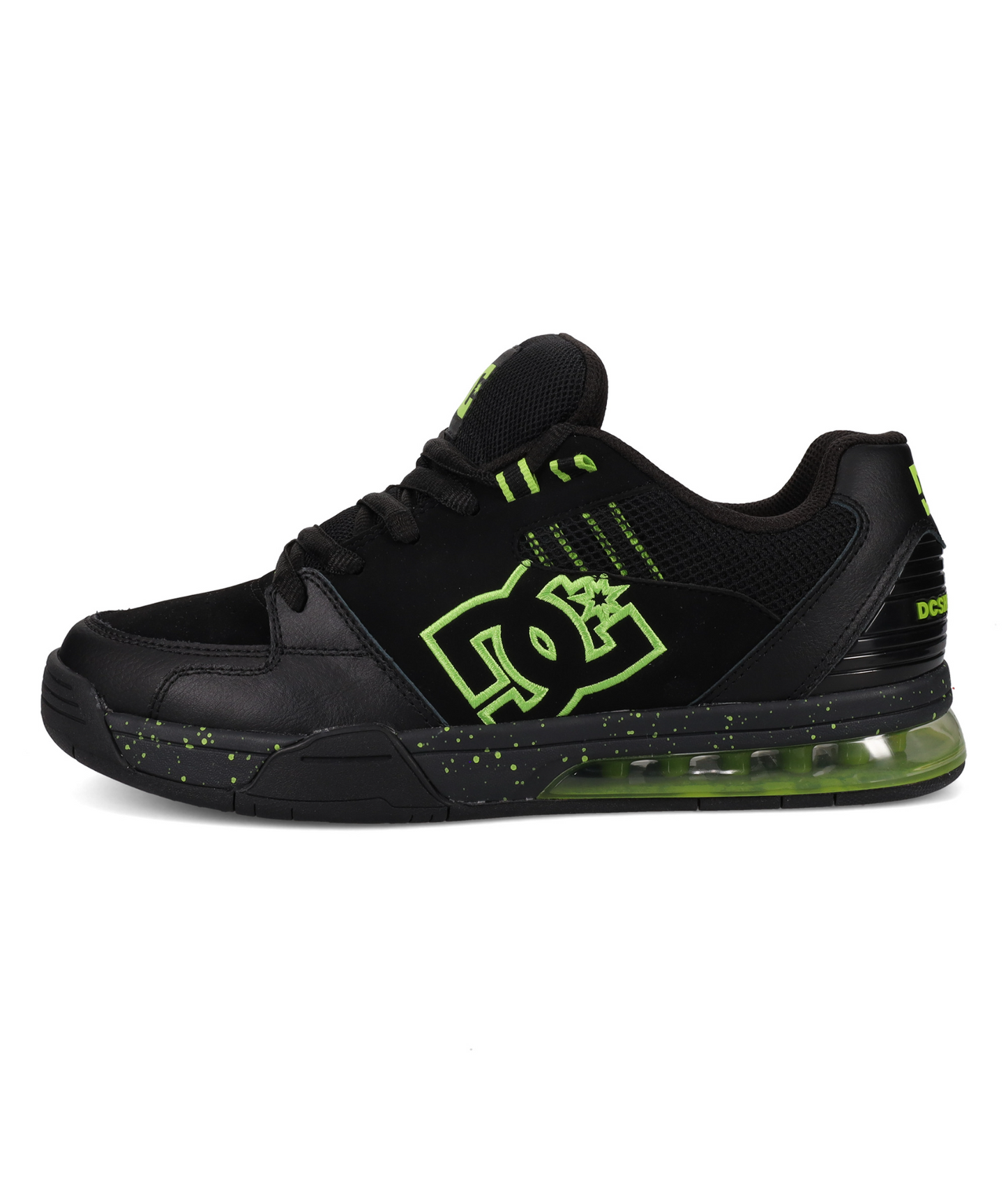 DC Shoes Versatile LE Black Lime US SIZE Skate Sneakers
