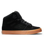 Dc Shoes Pure High Top Leather Black Gum Us Size Skateboard Sneakers