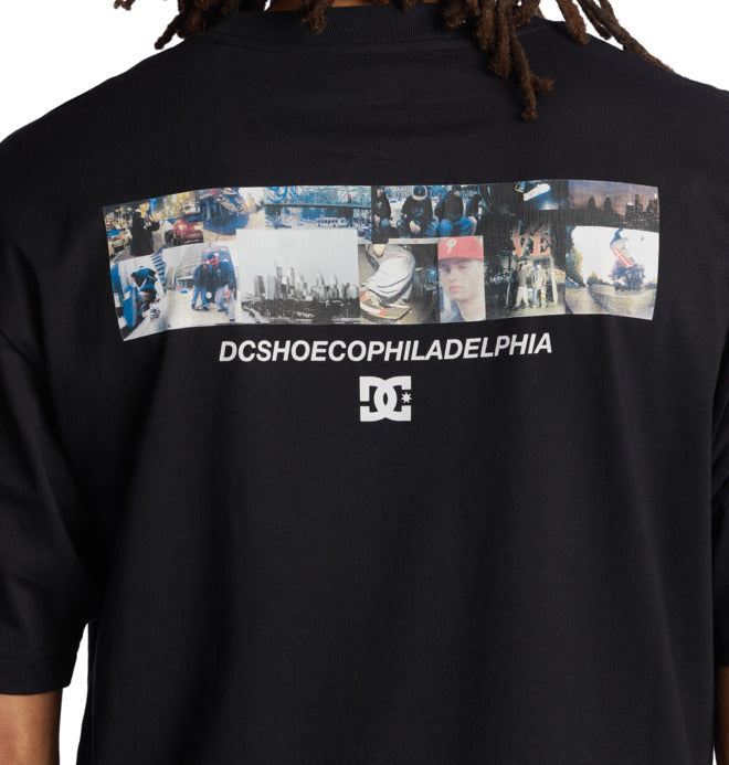 Dc Shoes Tee Bilyeu Philly Black Skateboard T Shirt