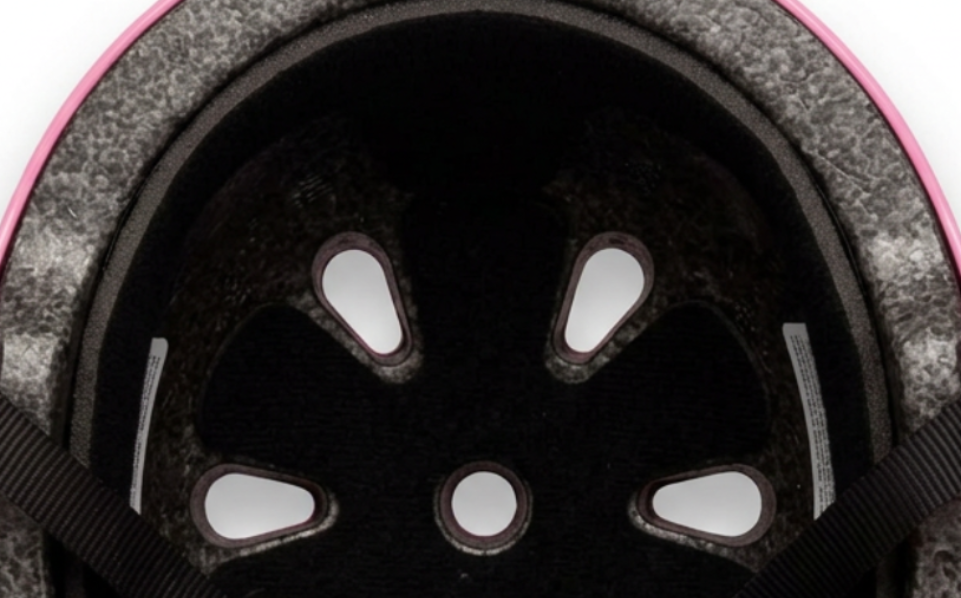 Aerial top-down view