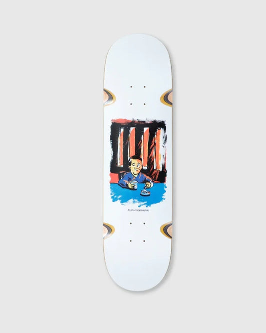 Polar Skateboard Deck AARON HERRINGTON Chain Smoker v2 Wheel Wells 8.25"