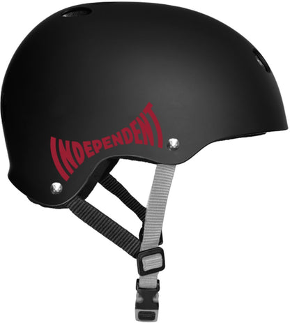 Triple 8 Helmet Certified Sweatsaver x Independent Trucks Edition Matte Black