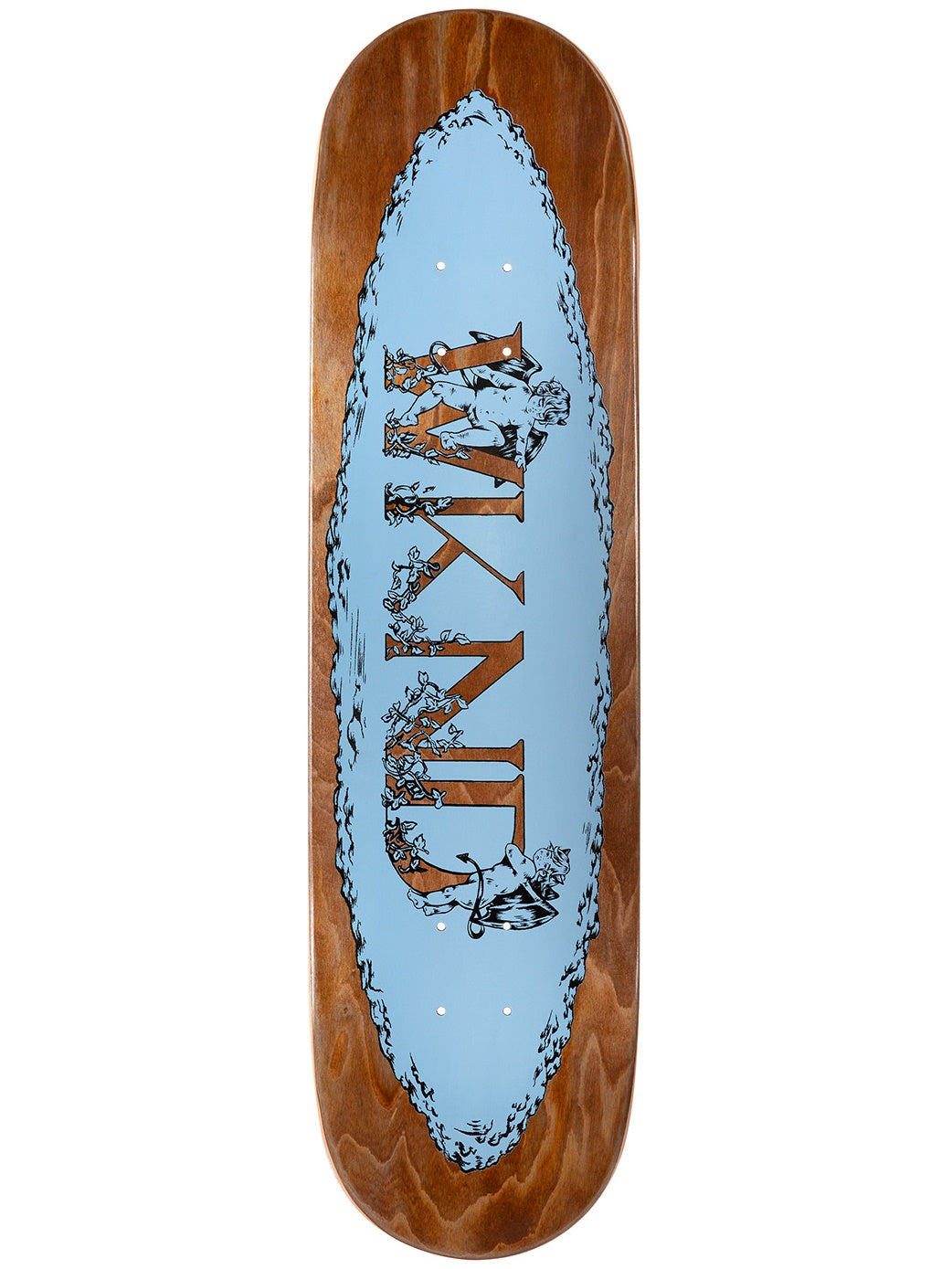 Wknd Skateboard Deck Angel Team Brown Veneer 8 25