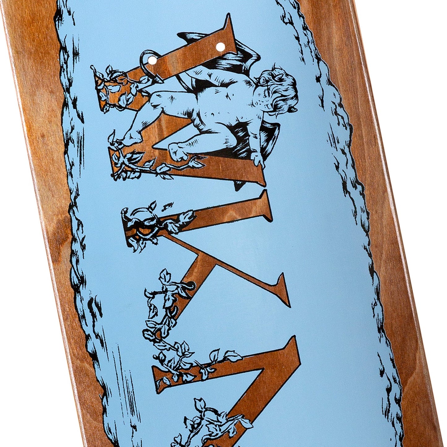 WKND Skateboard Deck Angel Team Brown Veneer 8.25"