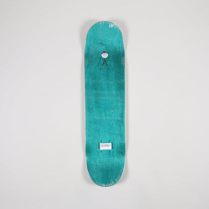 April Skateboard Deck Og Logo Invert Mint 8 25