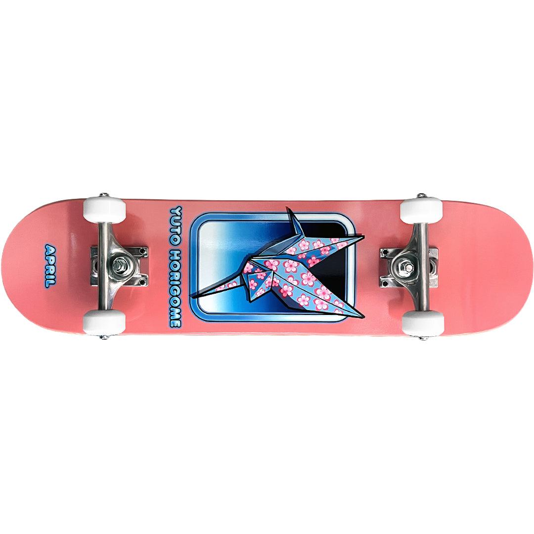 April Skateboards Complete Yuto Horigome Origami 7.25" Mini Skateboard