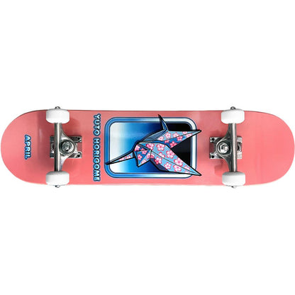 April Skateboards Complete Yuto Horigome Origami 7.25" Mini Skateboard
