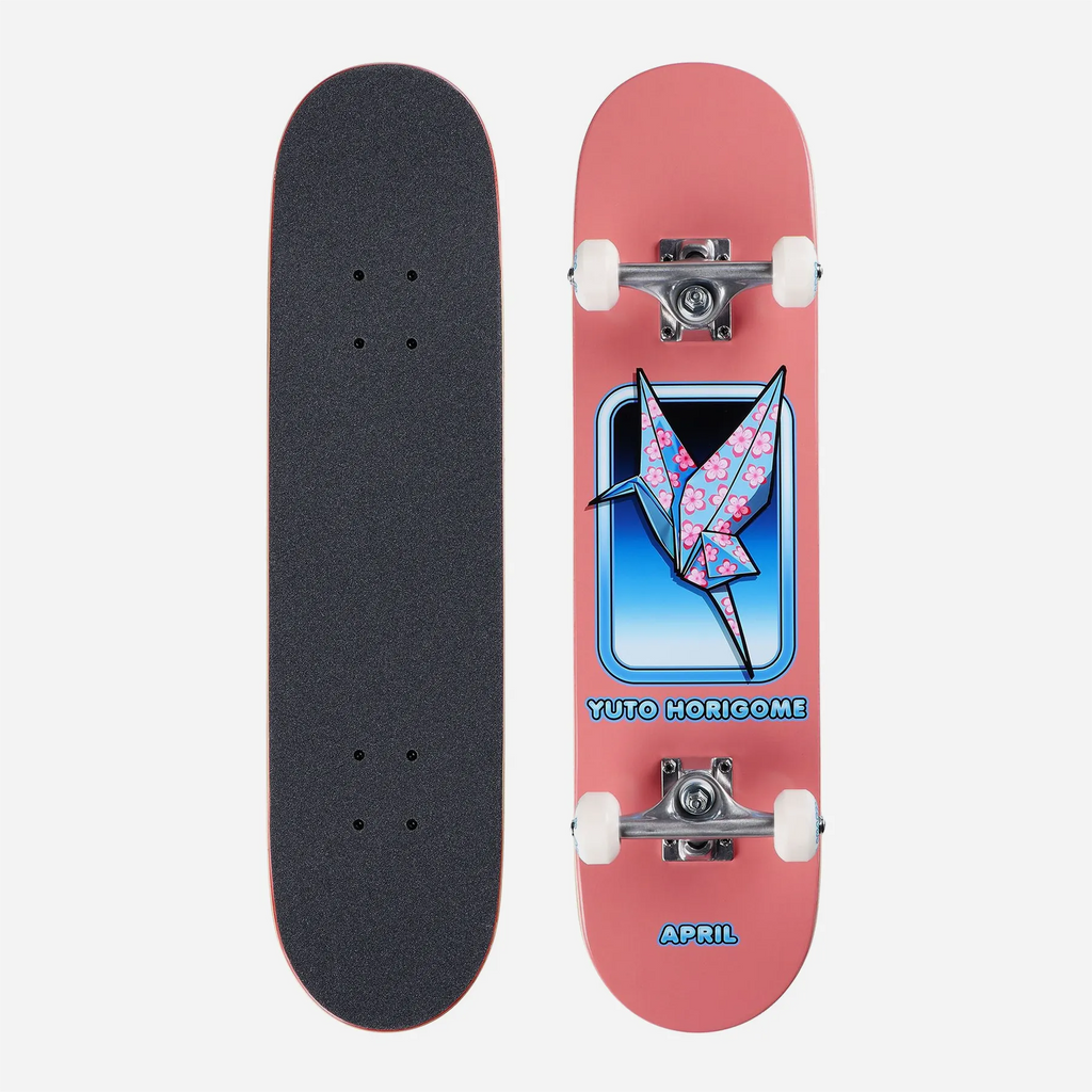 April Skateboards Complete Yuto Horigome Origami 7.25" Mini Skateboard
