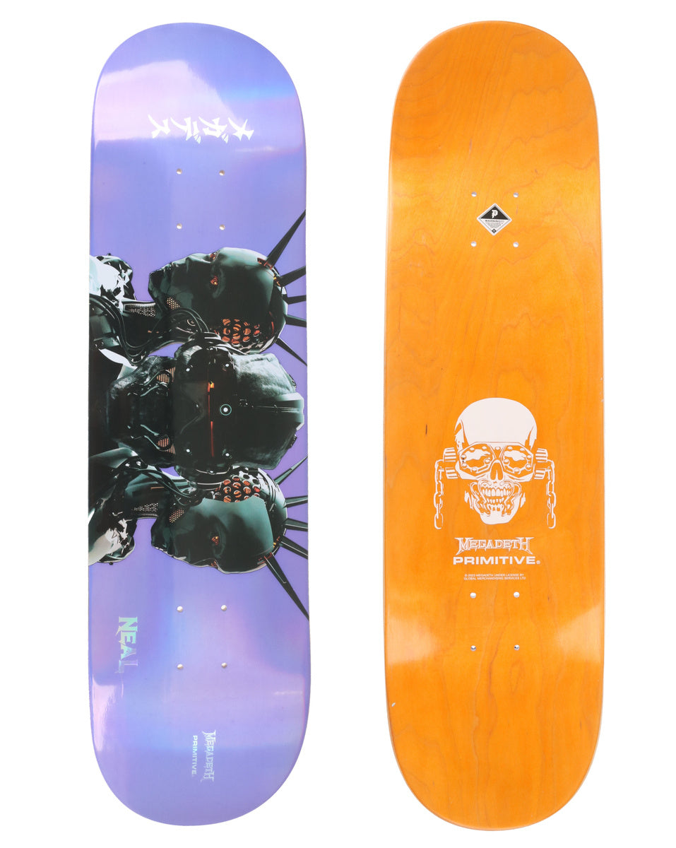Primitive Skateboard Deck X Megadeth Threat Neal 8 38