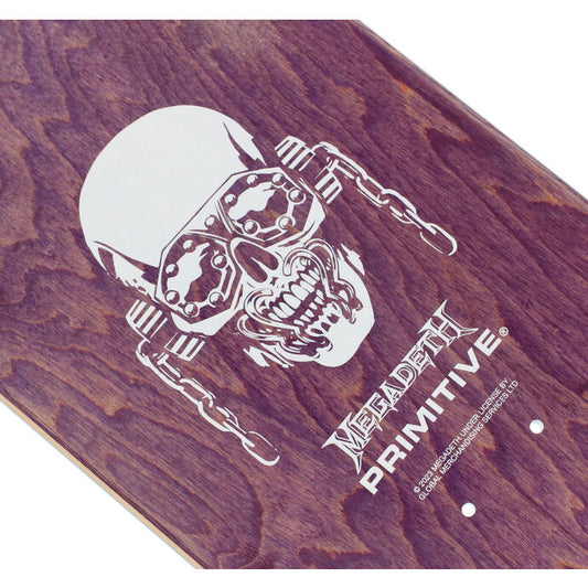 Primitive Skateboard Deck X Megadeth Medusa Hamilton 8 125