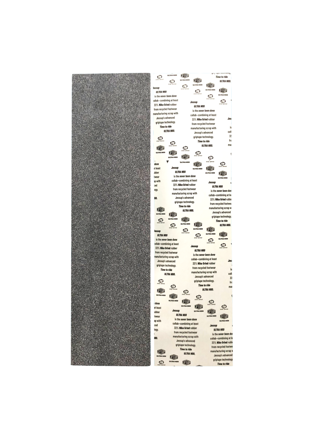 Jessup Grip Tape Ultra Nbd Black Original 9 X 33 Skateboard Griptape