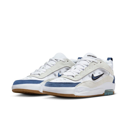 Nike SB Shoes Air Max Ishod "White Aquarius Blue" US SIZE Skateboard Sneakers