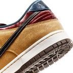 Nike Sb Dunk Low City Of Cinema Celestial Gold Black Dark Team Red